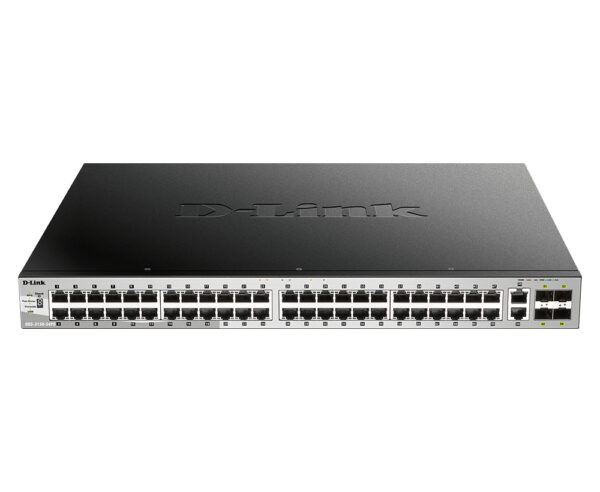 D-Link 48 x 10/100/1000BASE-T PoE ports…