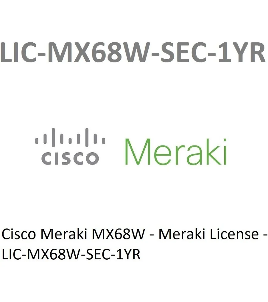 Buy Cisco Meraki Advanced Security License... | Computerko UK