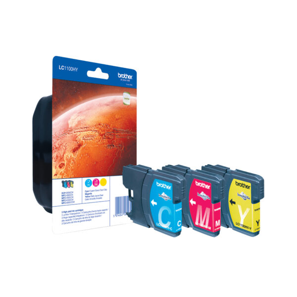 Brother LC1100HYRBWBP ink cartridge 3…